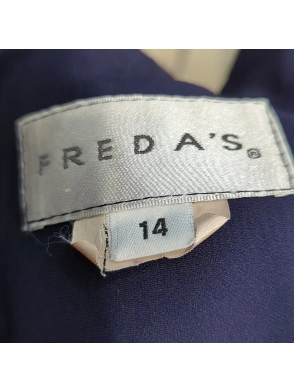 FREDA'S Navy Blue classic blazer